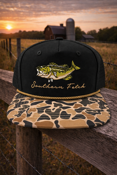 Largemouth Bass Hi Rise Hat