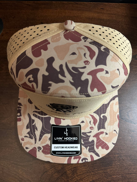 Shed Dog Old School Camo 7 Panel