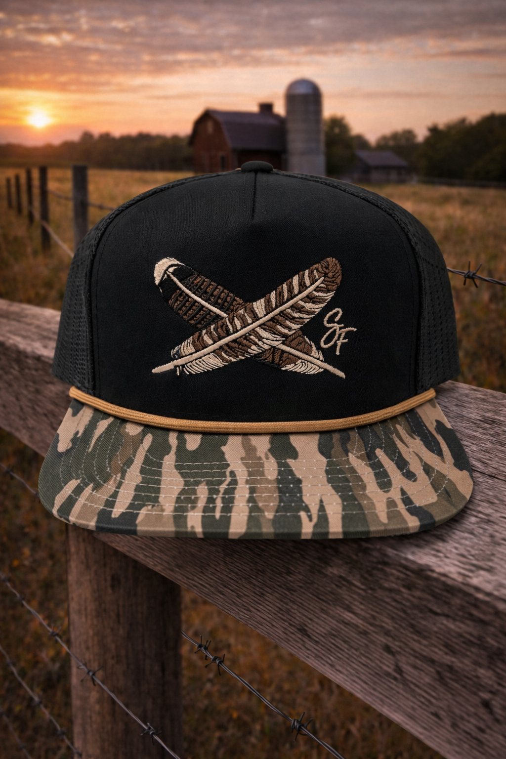 Fallen Feathers Hi Rise Hat – Southern Fetch