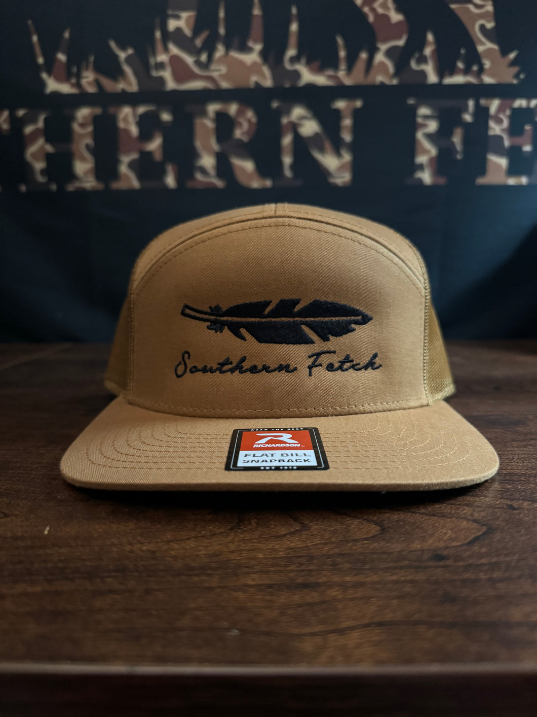 Caramel Feather 7 Panel