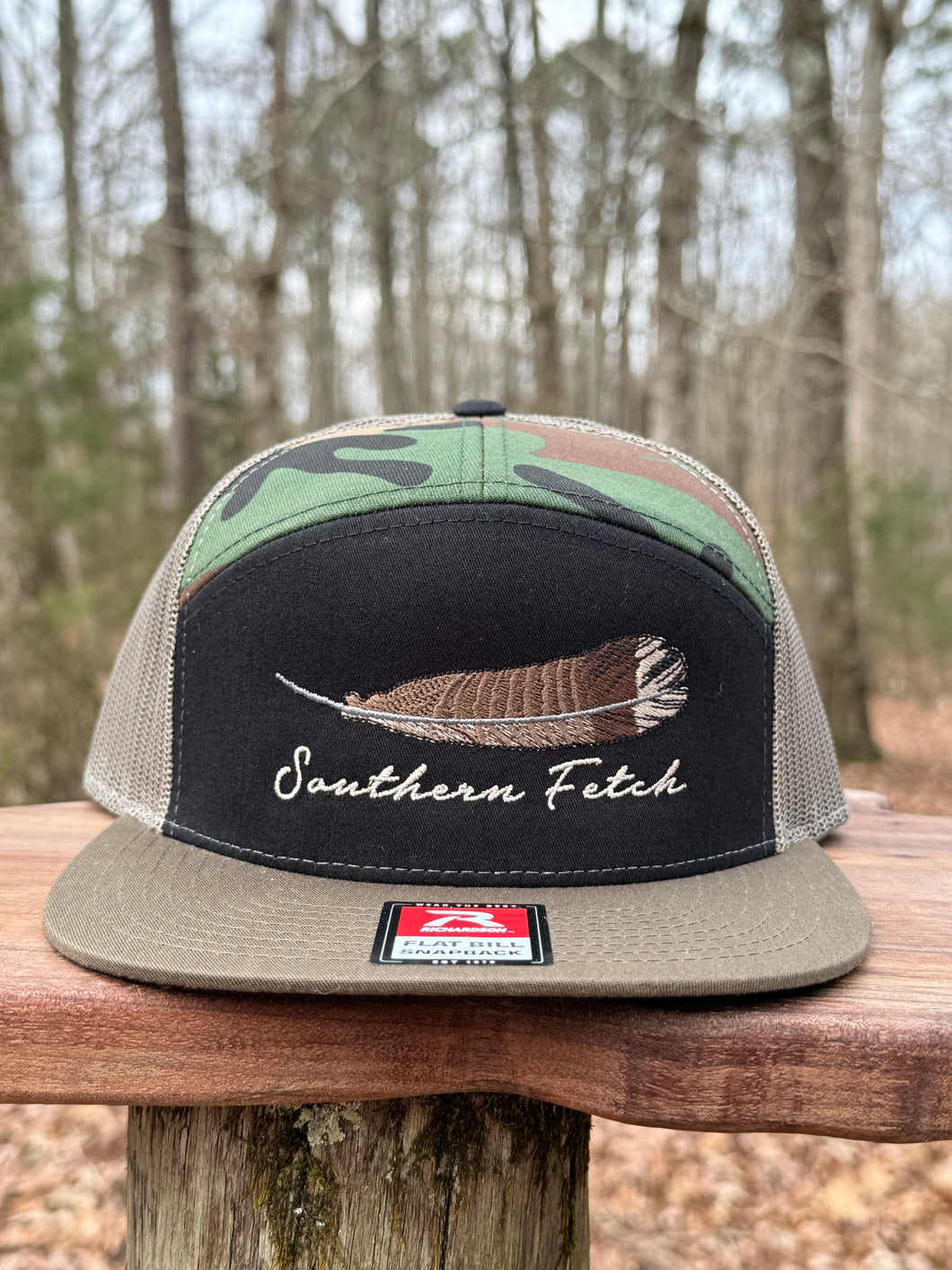 Turkey Feather 7 Panel Hat – Southern Fetch