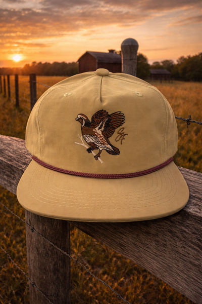 Quail Tan Rope Hat