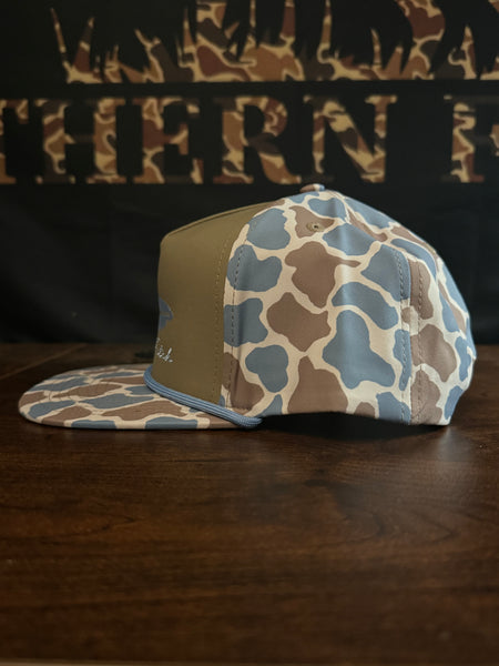 Pebble/Khaki Performance Rope Hat