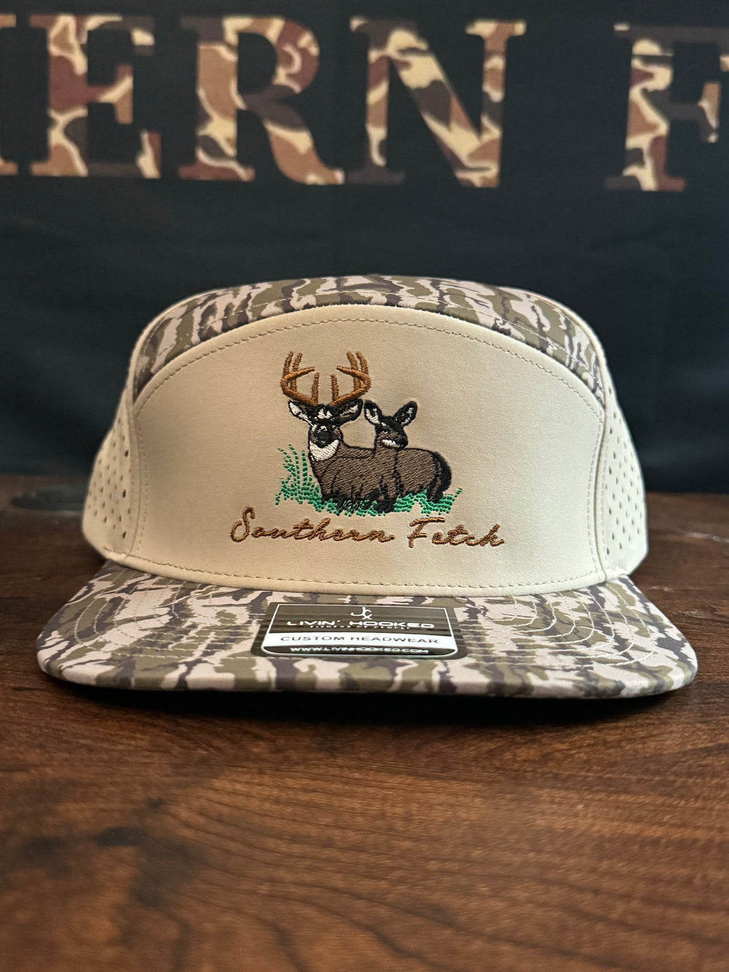 Doe In Heat Hidden Timber 7 Panel