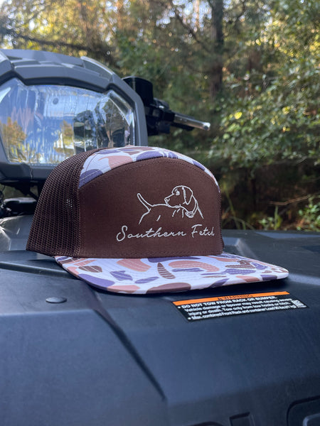 Pointer Dog Duck Camo 7 Panel