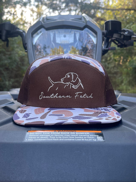 Pointer Dog Duck Camo 7 Panel