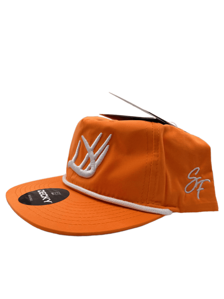 Antler Orange Rope Hat