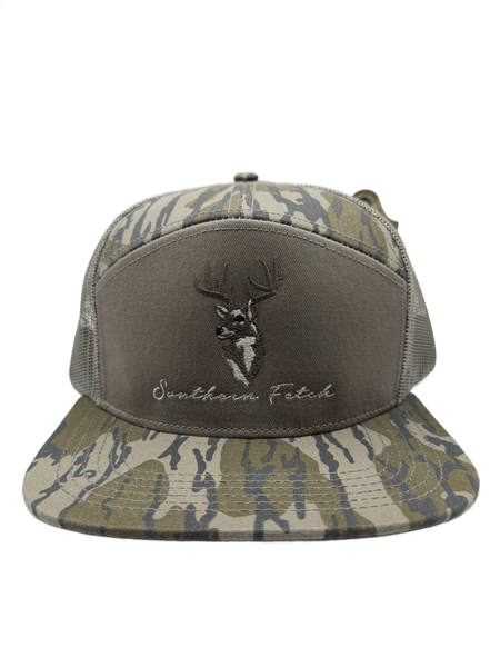 Whitetail Buck Bottomland Camo 7 Panel