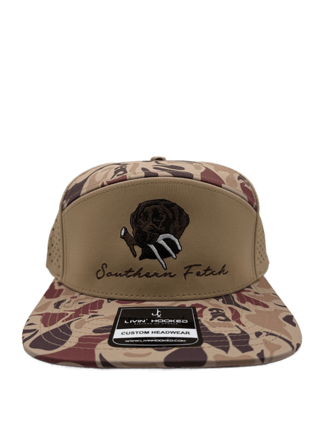 Shed Dog Old School Camo 7 Panel